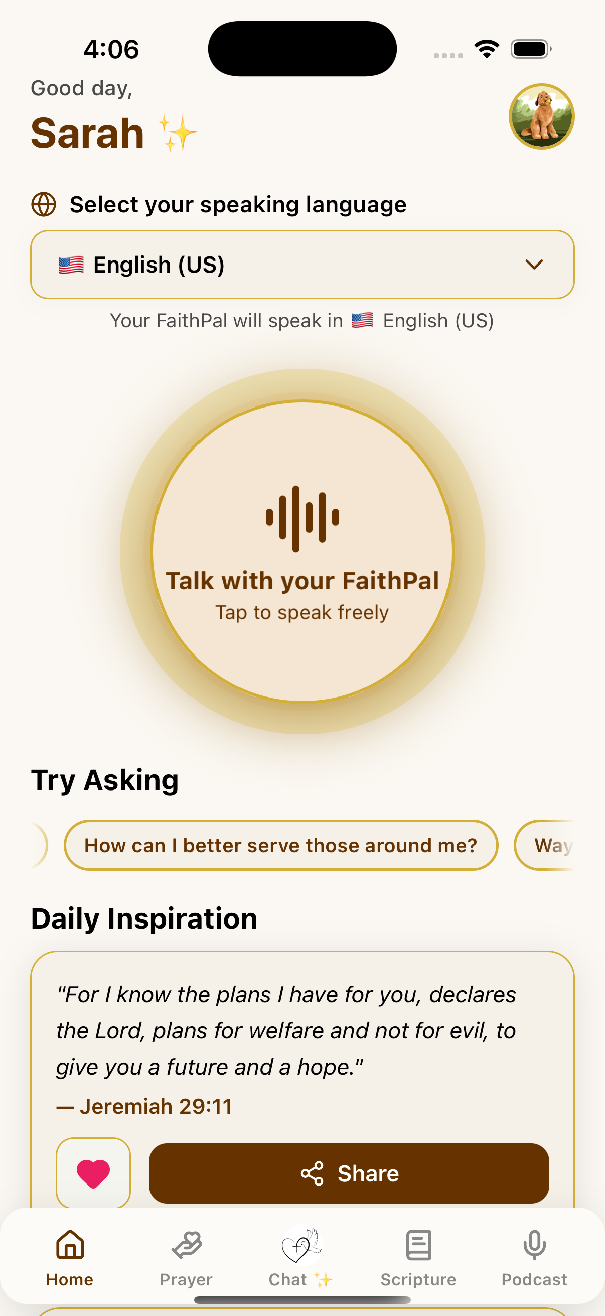 FaithPal - Talk with your personal friend