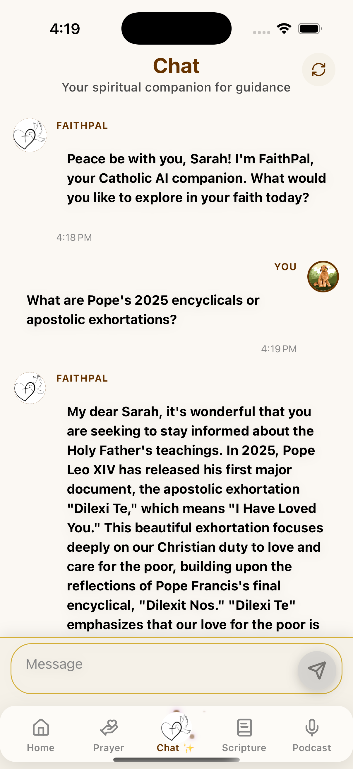 FaithPal - Chat for guidance
